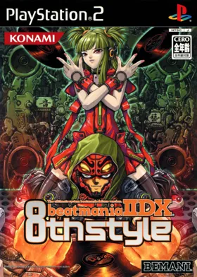 Beatmania II DX 8th Style (Japan) box cover front